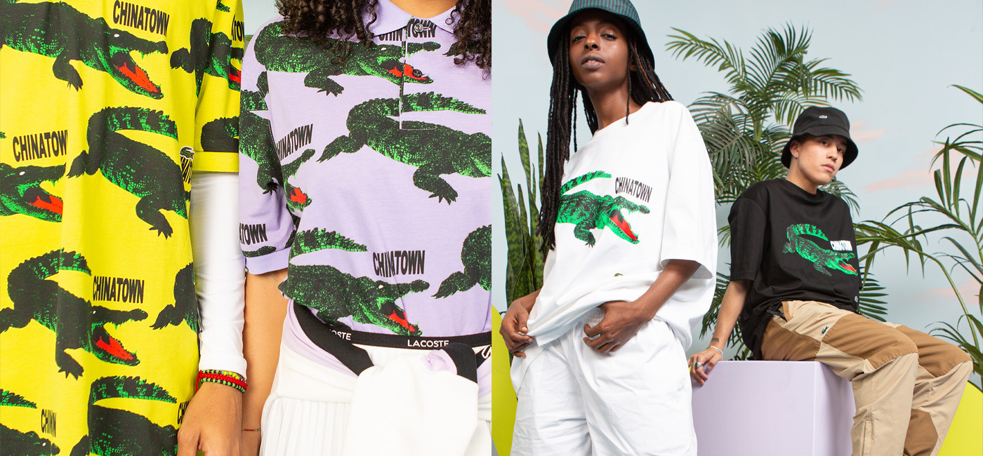 Buy online LACOSTE X CHINATOWN MARKET on Nigra Mercato - Worldwide shipping