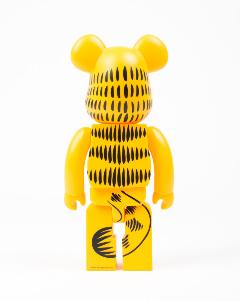 garfield chrome bearbrick