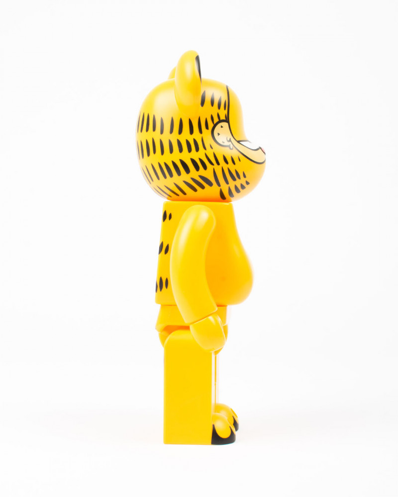 garfield chrome bearbrick