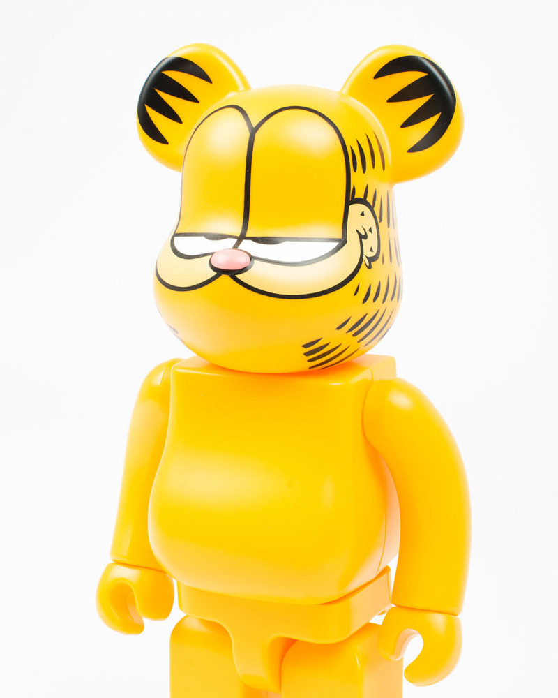 garfield chrome bearbrick