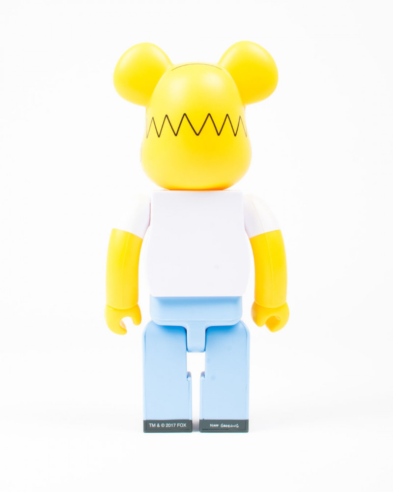 bearbrick homer simpson 400