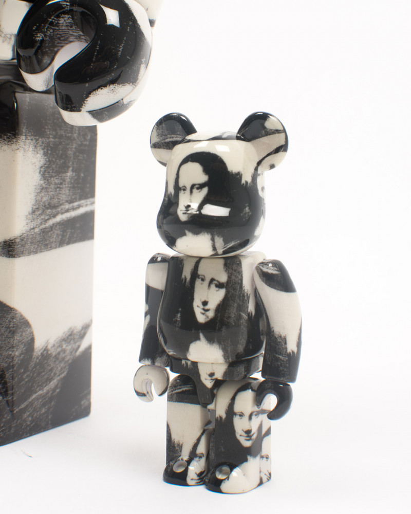 bearbrick andy warhol double mona lisa