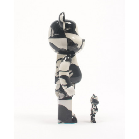bearbrick andy warhol double mona lisa