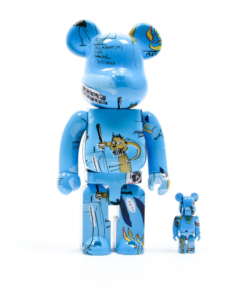 MEDICOM TOY BEARBRICK BASQUIAT 4 400% + 100% 14BASQUIAT4 Talla ONE SIZE