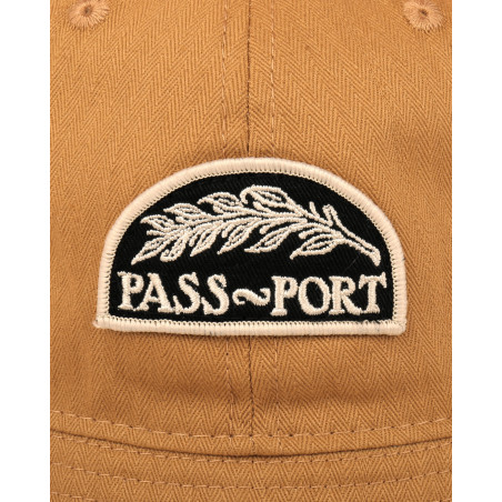 Passport  QUILL PATCH 6 PANEL BUCKET CAP QUILLBUCKETTAN