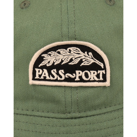 Passport QUILL PATCH 6 PANEL BUCKET CAP QUILLBUCKETGREEN