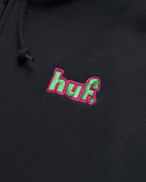 Huf 1993 FULL ZIP HOODIE PF00396-BLACK