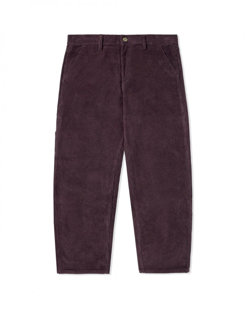 Butter Goods HIGH WALE CORD PANTS WALECORDDUSTY