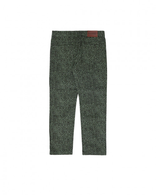 Pleasures Crystal Cheetah Denim Pant P22SP011-GREEN