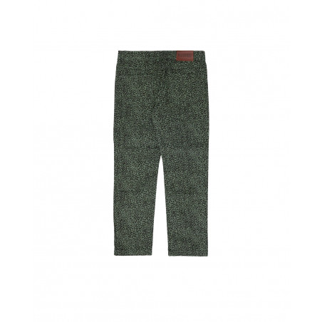 Pleasures Crystal Cheetah Denim Pant P22SP011-GREEN