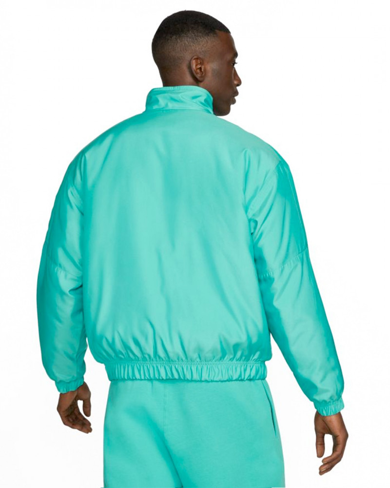 Nike swoosh track discount jacket in fluro green