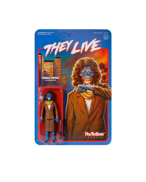 Super 7 THEY LIVE REACTION FIGURE - FEMALE GHOUL S7CTLFG