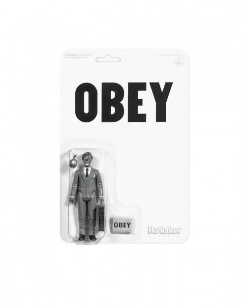 Super 7 THEY LIVE REACTION FIGURE - MALE GHOUL OBEY S7CTLO