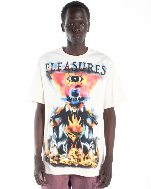 Pleasures HOLY T-SHIRT P22SU052-NATURAL