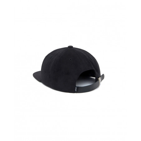 Huf CHENILLE PATCH 6 PANEL HAT HT00610-BLACK