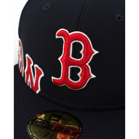 NEW ERA BOSTON RED SOX SIDE SPLIT 59FIFTY 60243555