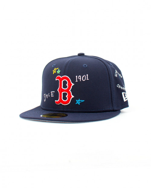NEW ERA BOSTON RED SOX SCRIBBLE 59FIFTY 60243721