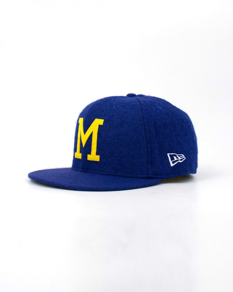 NEW ERA MILWAUKEE BREWERS 59FIFTY WOOL 60285057