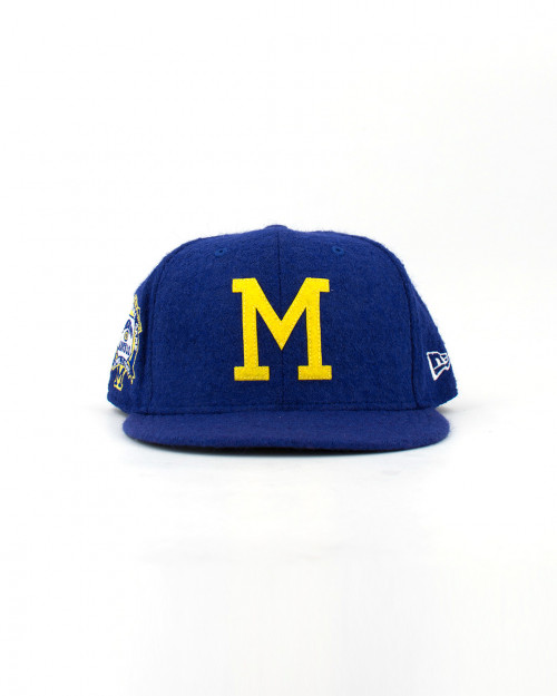 NEW ERA MILWAUKEE BREWERS 59FIFTY WOOL 60285057