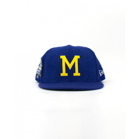 NEW ERA MILWAUKEE BREWERS 59FIFTY WOOL 60285057