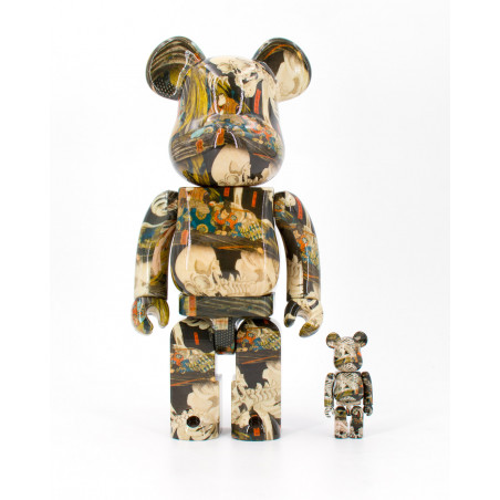 Medicom Toy BEARBRICK UTAGAWA KUNIYOSHI 400 + 100 14UTK
