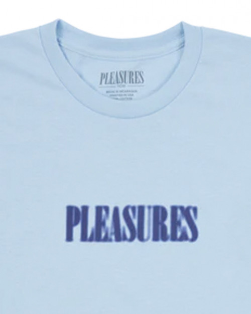 Pleasures BLURRY T-SHIRT P22F050-BLUE