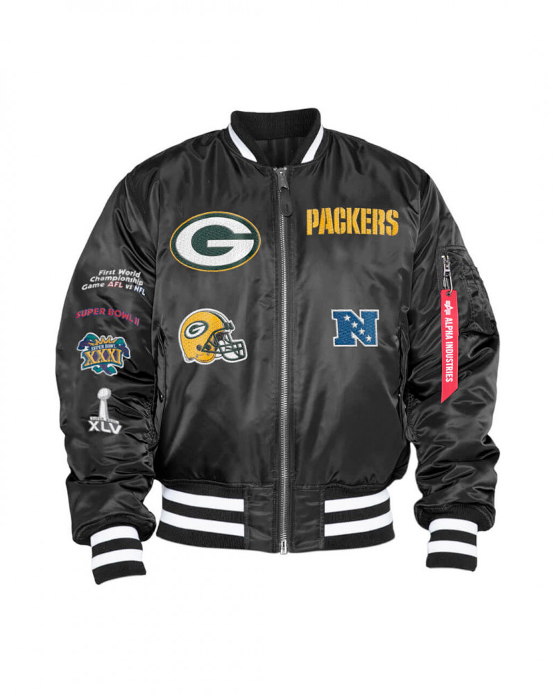 GREEN BAY PACKERS X ALPHA INDUSTRIES MA-1M 13118294
