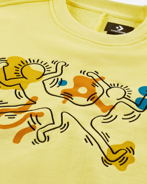 converse HARING SHAPES CREWNECK 10025067