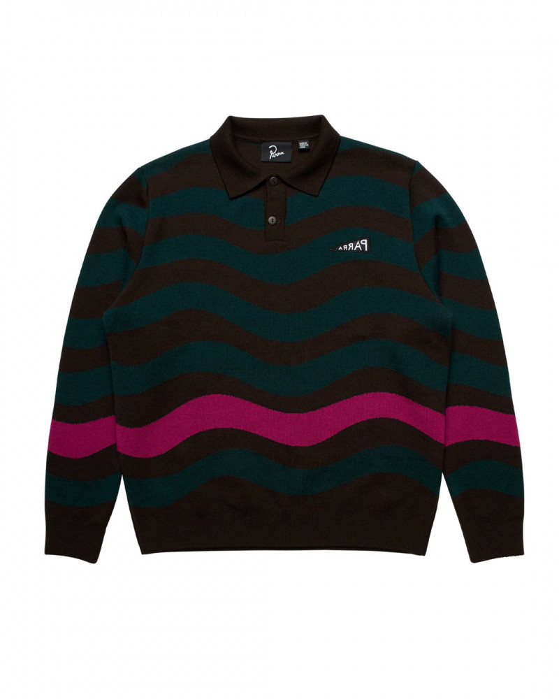 parra ONE WEIRD WAVE KNITTED PULLOVER 48410