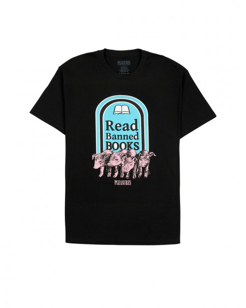 Pleasures Banned Books T-Shirt P22W058