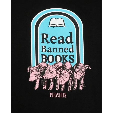 Pleasures Banned Books T-Shirt P22W058