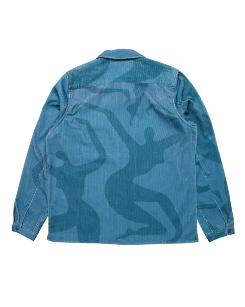 parra ARMY DREAMERS WOVEN SHIRT JACKET 49120