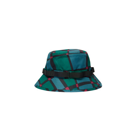 parra SQUARED WAVES PATTERN SAFARI HAT 49540