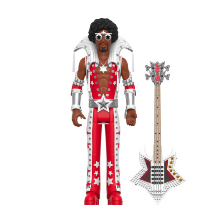 SUPER 7 BOOTSY COLLINS - RED WHITE S7MBCRW