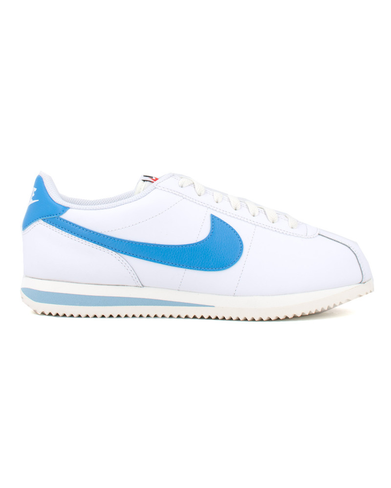 Nike cortez blue clearance swoosh