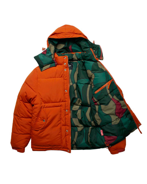 parra TREES IN WIND PUFFER JACKET 50242