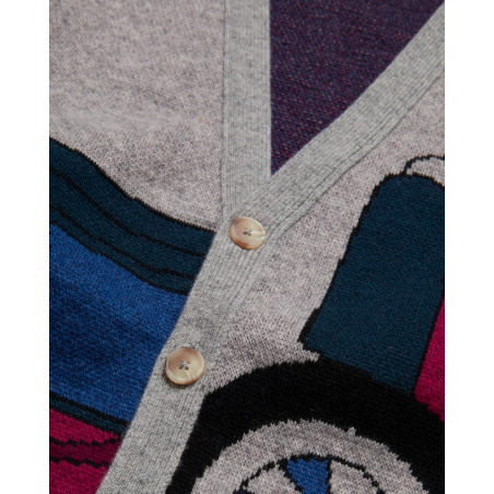 parra NO PARKING CARDIGAN 50422