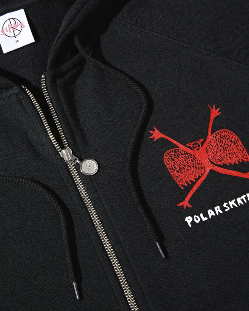 Polar Skate Co WELCOME TO THE NEW AGE ZIP HOODIE WELCOMEHOODIE