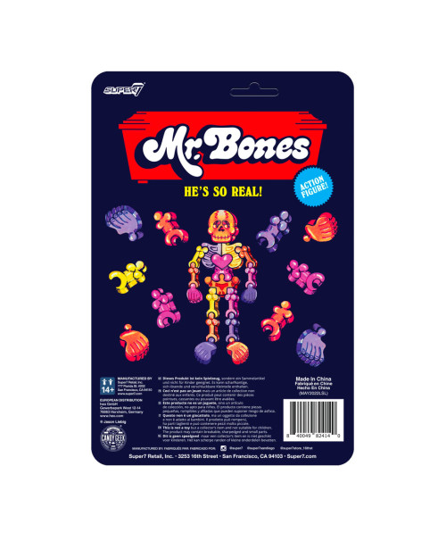Super 7 Mr Bones - Reaction Figures S7PMRB