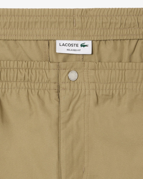 pantalon corto de Lacoste color beige