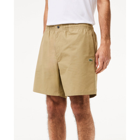 pantalon corto de Lacoste color beige