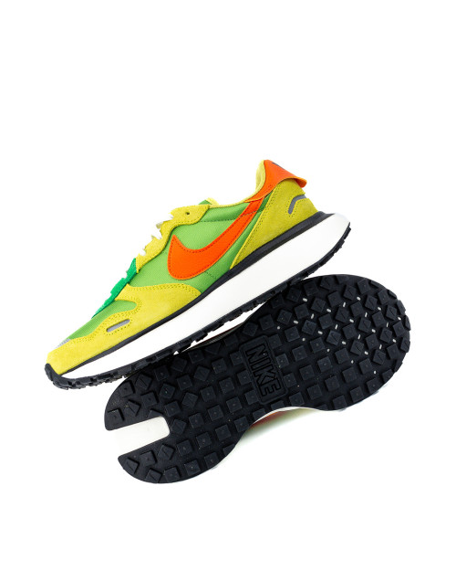 zapatillas nike Phoenix waffle de color verde