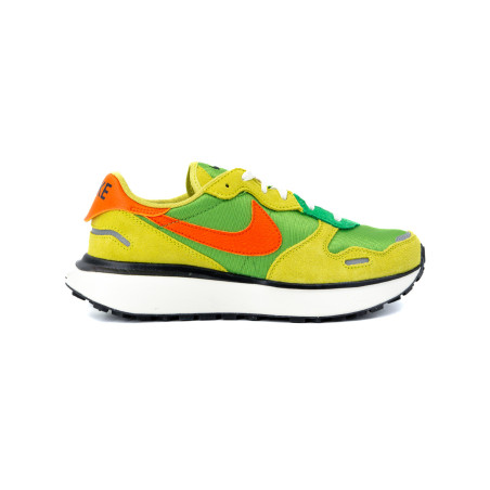 zapatillas nike Phoenix waffle de color verde