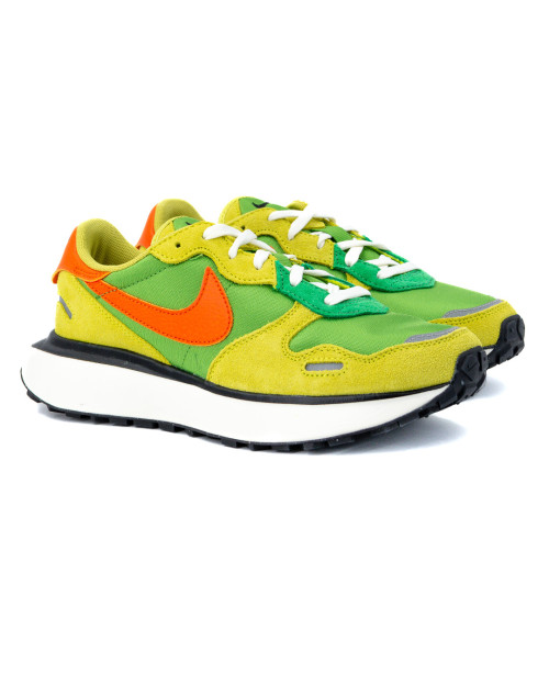 zapatillas nike Phoenix waffle de color verde