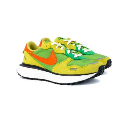 zapatillas nike Phoenix waffle de color verde