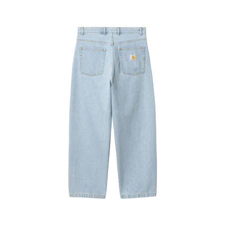 pantalones anchos carhartt wip color azul claro