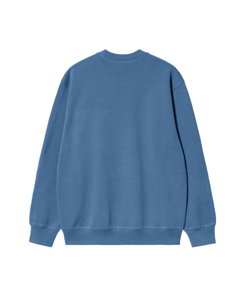 sudadera carhartt wip sin capucha color azul