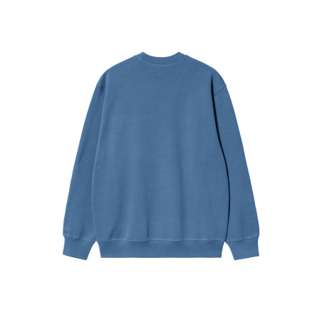 sudadera carhartt wip sin capucha color azul