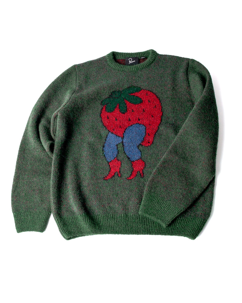 parra Stupid Strawberry Knitted Pullover 51190