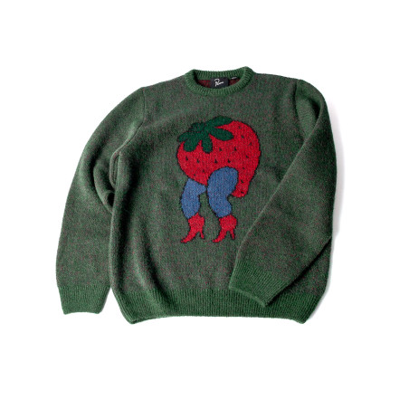 parra Stupid Strawberry Knitted Pullover 51190
